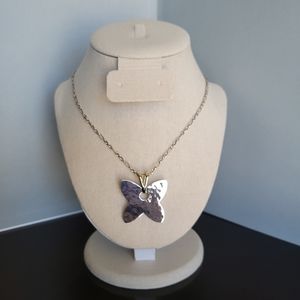 Retired James Avery Butterfly pendant